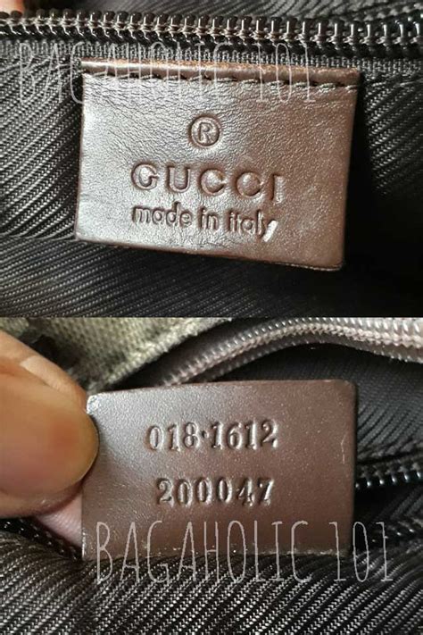 gucci come with authentication card|vintage gucci bags authenticity.